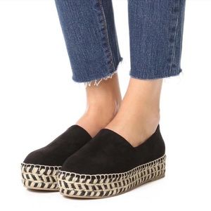 [W/ BOX] STEVE MADDEN — Pipah Black Espadrilles